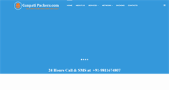 Desktop Screenshot of ganpatipackers.com