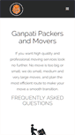 Mobile Screenshot of ganpatipackers.com